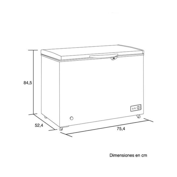 Congelador-Horizontal-Challenger-152-Lts-CH-226-1 Congelador-Horizontal-Challenger-152-Lts-CH-226-1