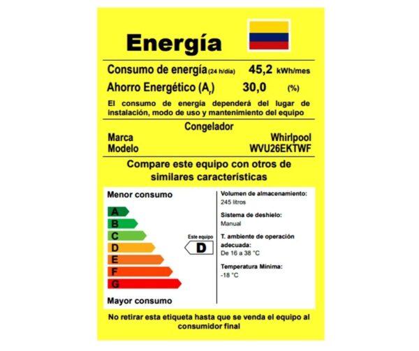 Congelador-Whirlpool-Vertical-245-Lt-WVU26EKTWF-3 Congelador-Whirlpool-Vertical-245-Lt-WVU26EKTWF-3