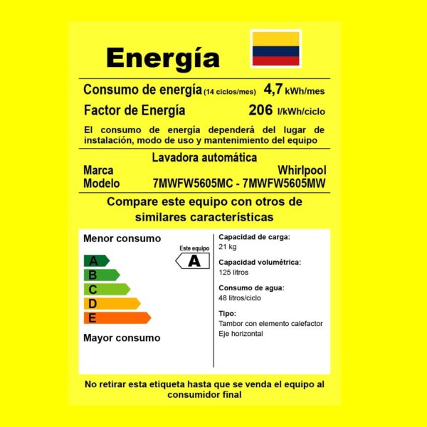 Lavadora-Carga-Frontal-21kg-Xpert-Inverter-Gris-7MWFW5605MC-5 Lavadora-Carga-Frontal-21kg-Xpert-Inverter-Gris-7MWFW5605MC-5