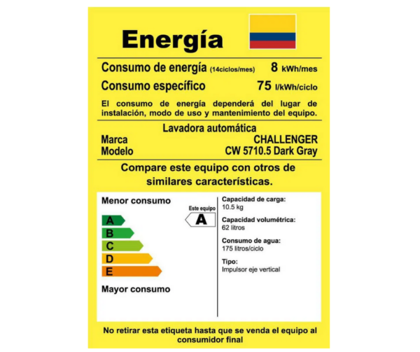 Lavadora-Challenger-10.5-klios-CW-5710.5-Dark-Gray-3 Lavadora-Challenger-10.5-klios-CW-5710.5-Dark-Gray-3