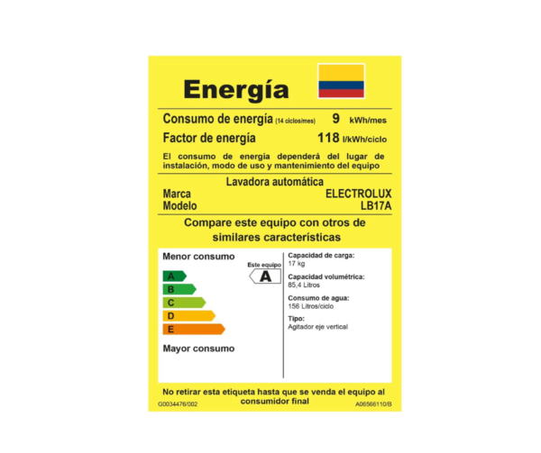 Lavadora-Electrolux-con-Aguitador-17KgsLB17A-4 Lavadora-Electrolux-con-Aguitador-17KgsLB17A-4