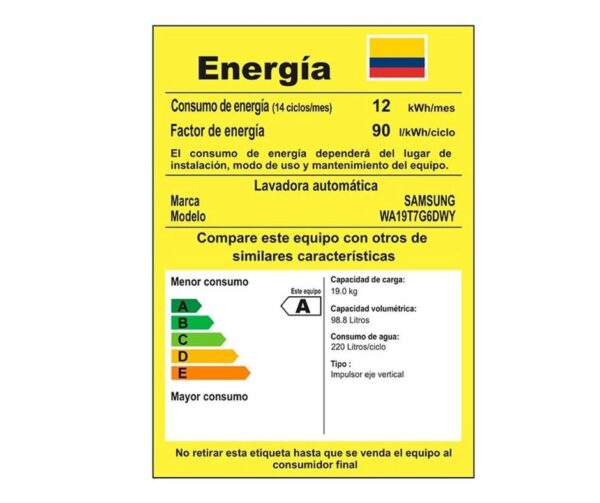 Lavadora-SAMSUNG-Gris19KGWA19T7G6DWY-4 Lavadora-SAMSUNG-Gris19KGWA19T7G6DWY-4