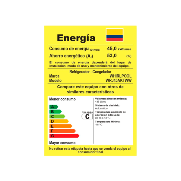 consumo-energetico-Nevera-Whirlpool-435-Litros-Gris-WRJ45AKTWW-por-dentro consumo-energetico-Nevera-Whirlpool-435-Litros-Gris-WRJ45AKTWW-por-dentro